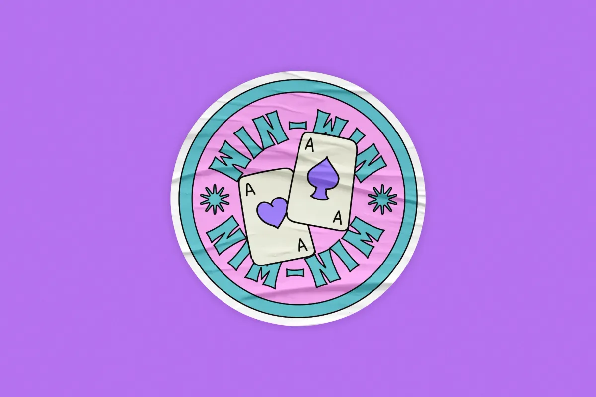 Creased Sticker Mockup
