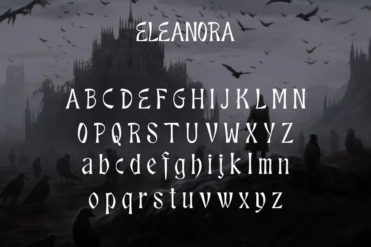 Eleanora - Medieval Blackletter Font