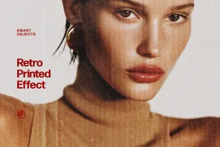 Retro Printed Photo Effect