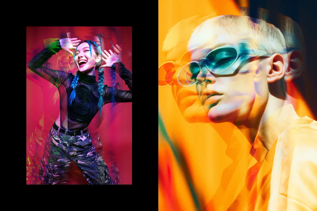 Color Prism Photo Effect