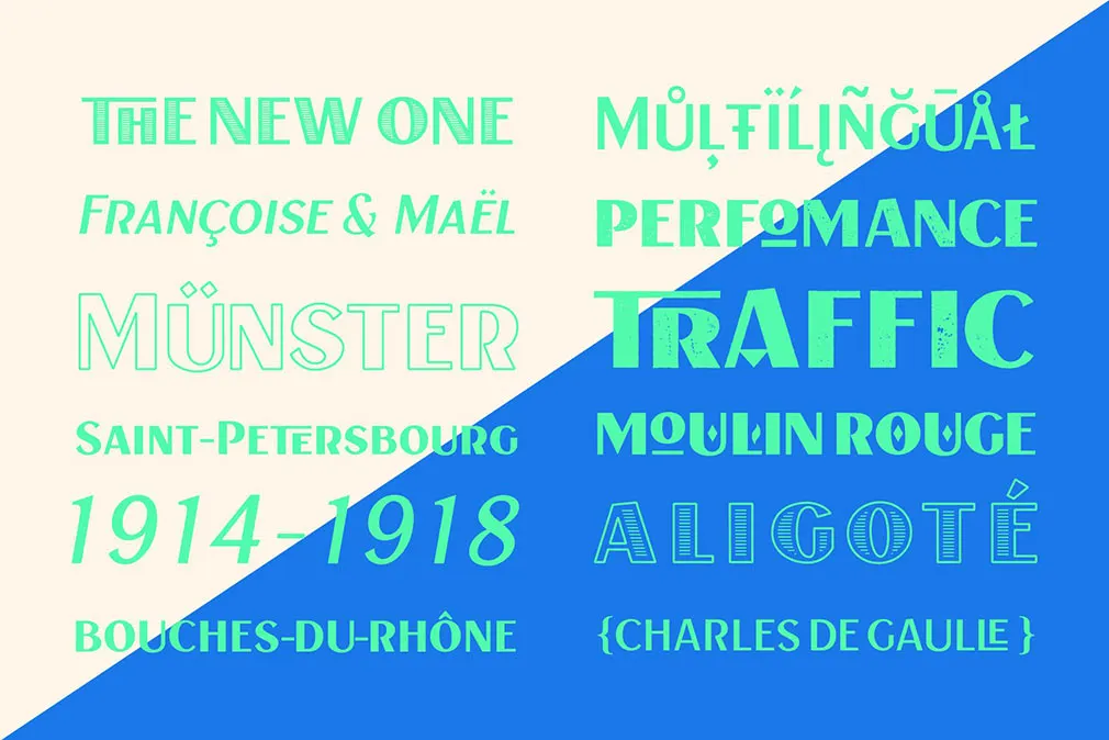 Le Bonjour Font Family