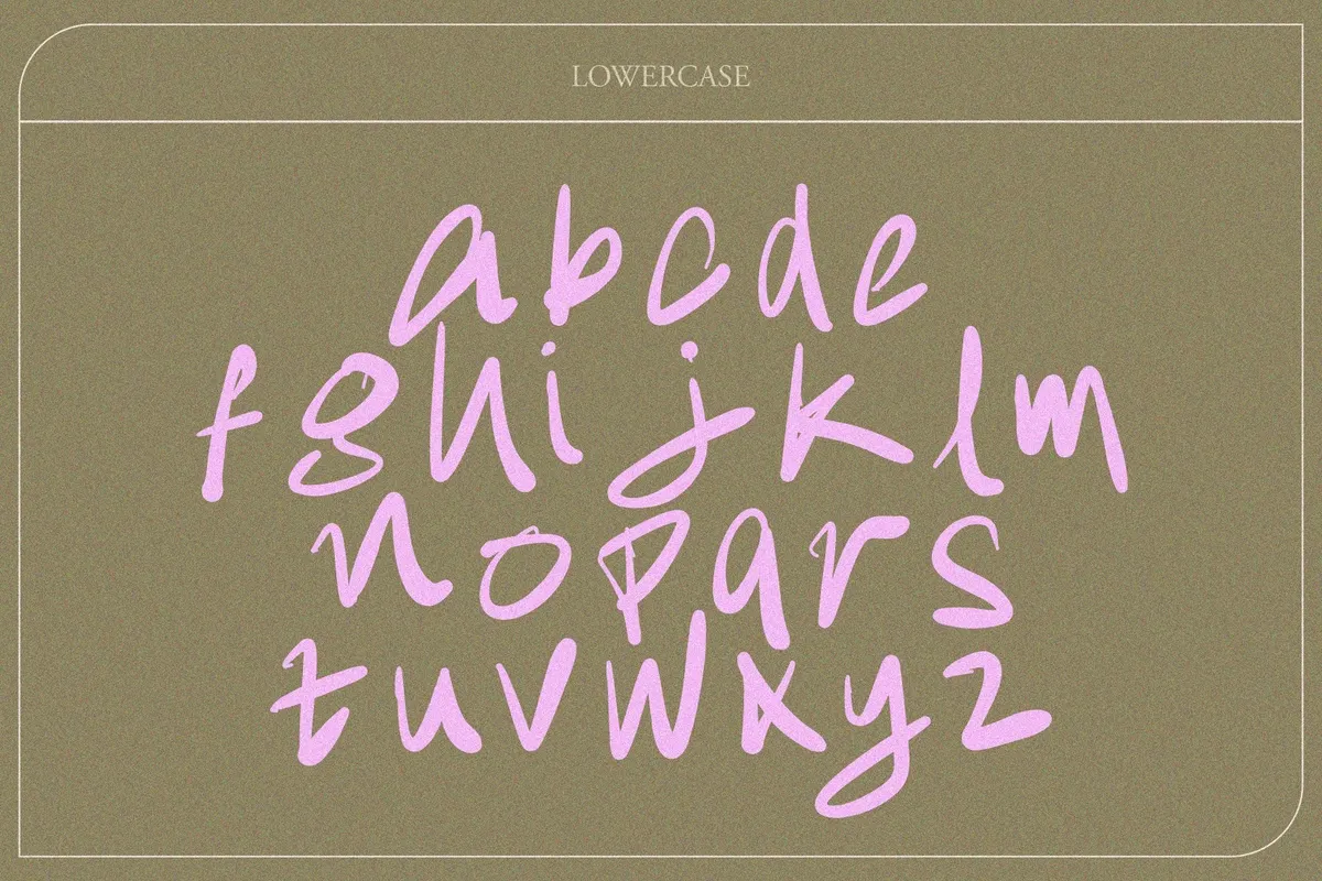 NEW SIQON — Expressive Handdrawn Brush Font