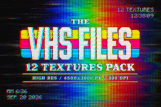 VHS Screen Textures