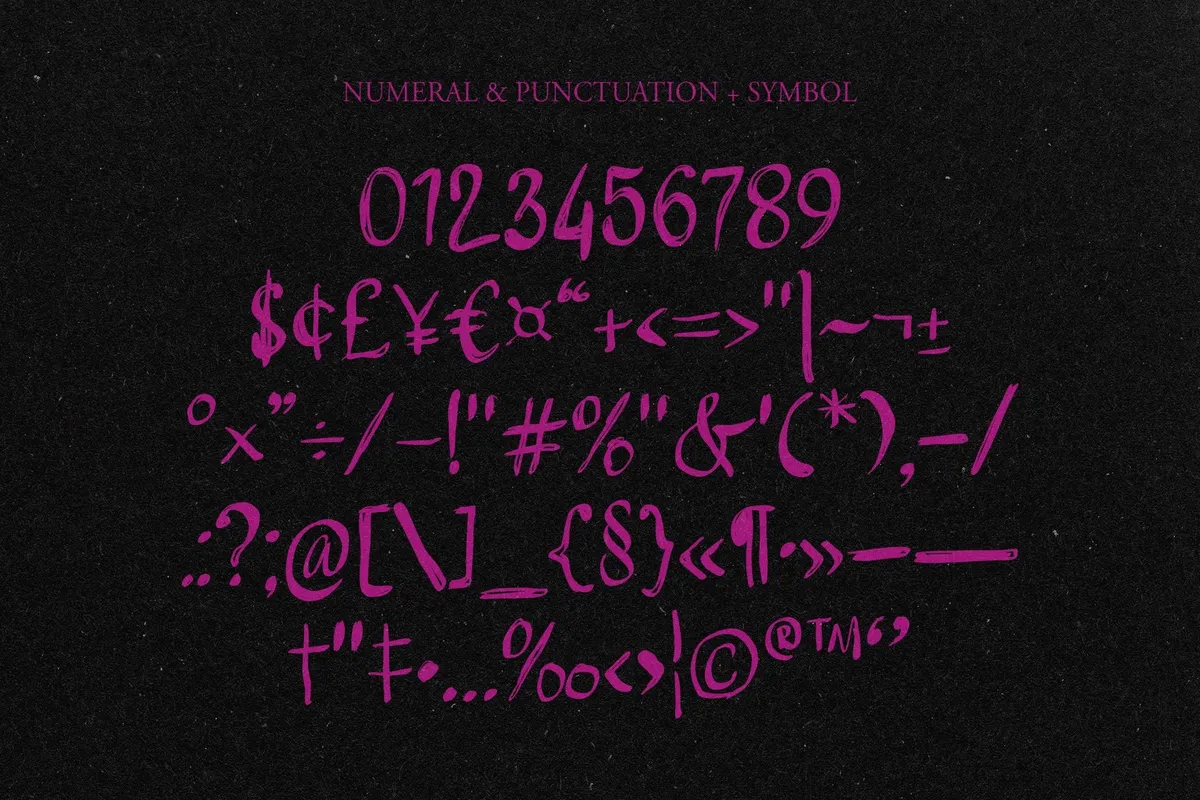 Dark Whispers - Scratch Creepy Display Font