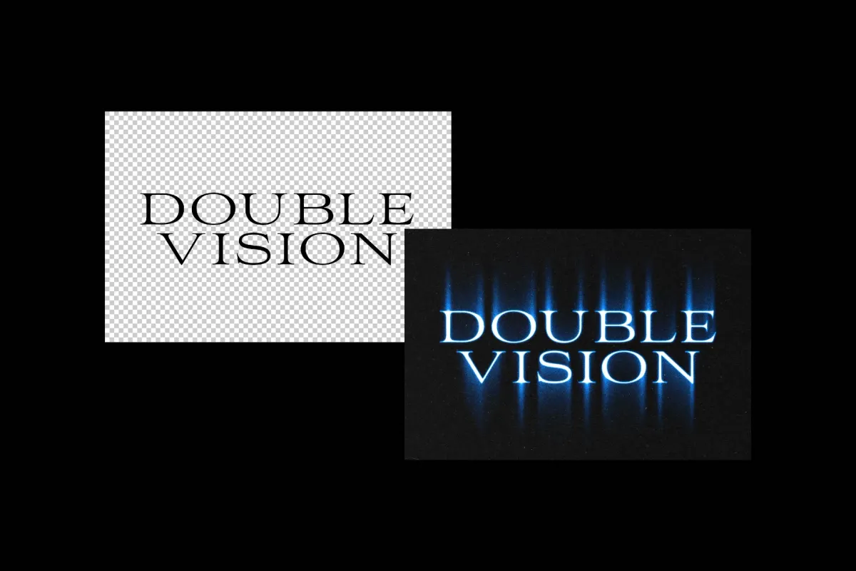 Motion Blurred Text Effect