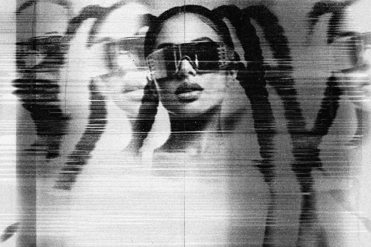 Glitched Scanner Photo Effect