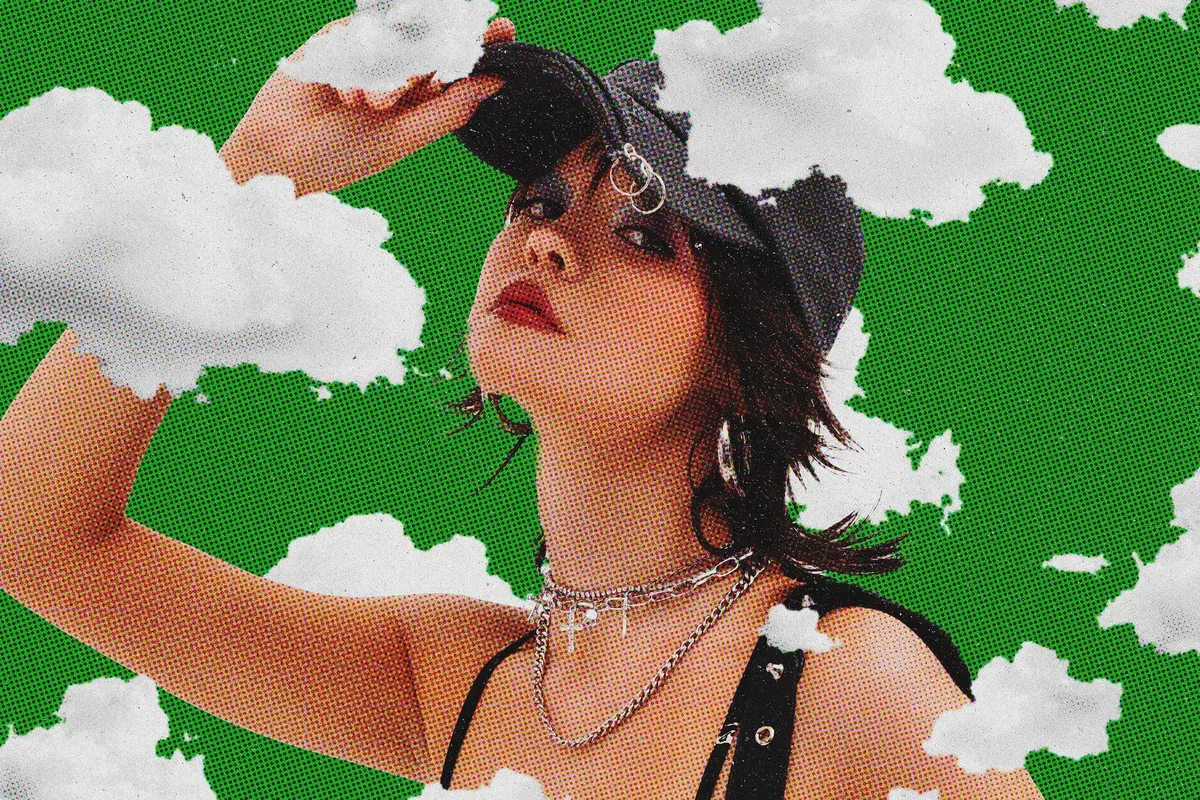 Clouds Comic Photo Effect