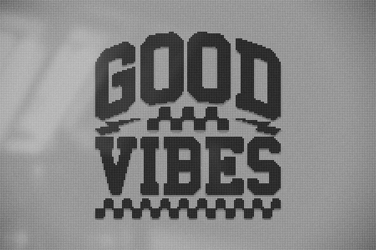 LCD Screen Text & Logo Effect