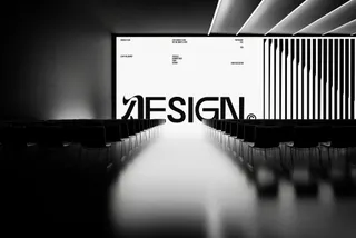 Conference Hall Digital Screen Mockup