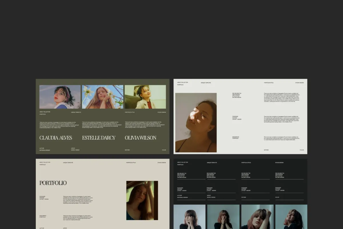 Google Slides Template for Brand Portfolio – Esse