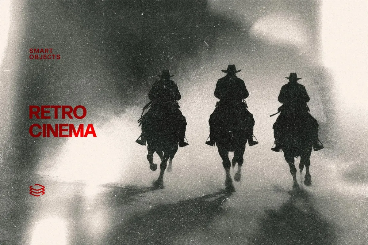 Retro Cinema Photo Effect