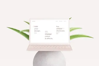 Scandi Vanilla MacBook & iMac Mockup Set
