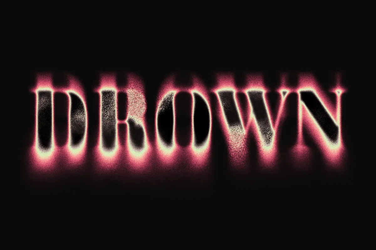 Blurred Text Effect