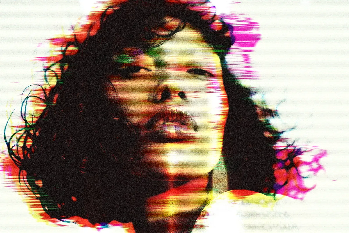 RGB Glitch Photo Effect