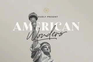 American Wonders - Font Duo