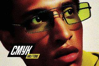 CMYK Halftone Photo Effect