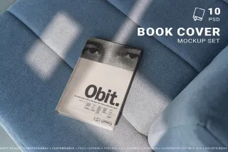 Hardcover Book Mockup Set