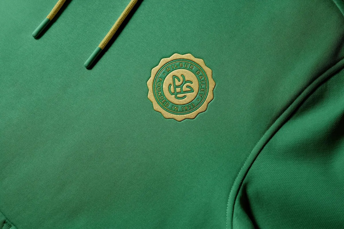 Hoodie Embroidered Logo Mockup