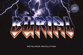 Metalhead Text Effect