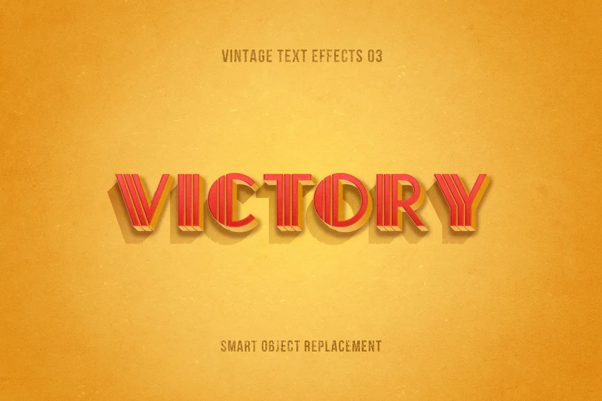 Retrica: Vintage Text Effects Pack