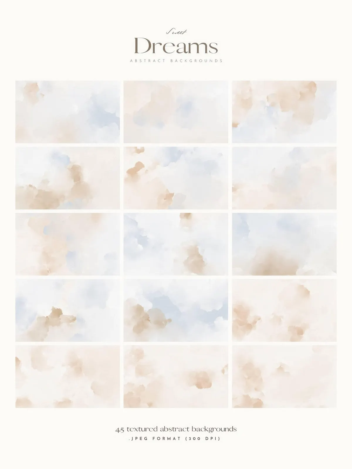 Sweet Dreams: Abstract Texture Backgrounds