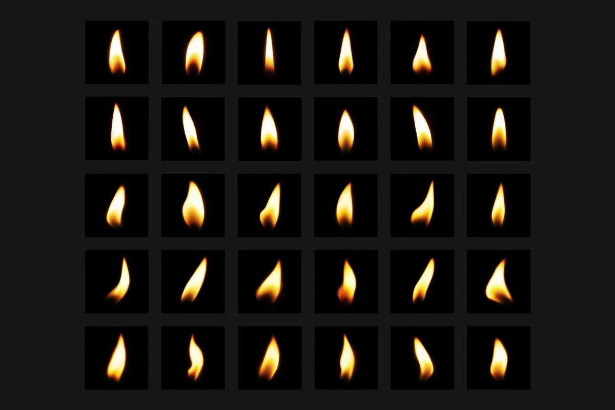 30 Flame Overlays