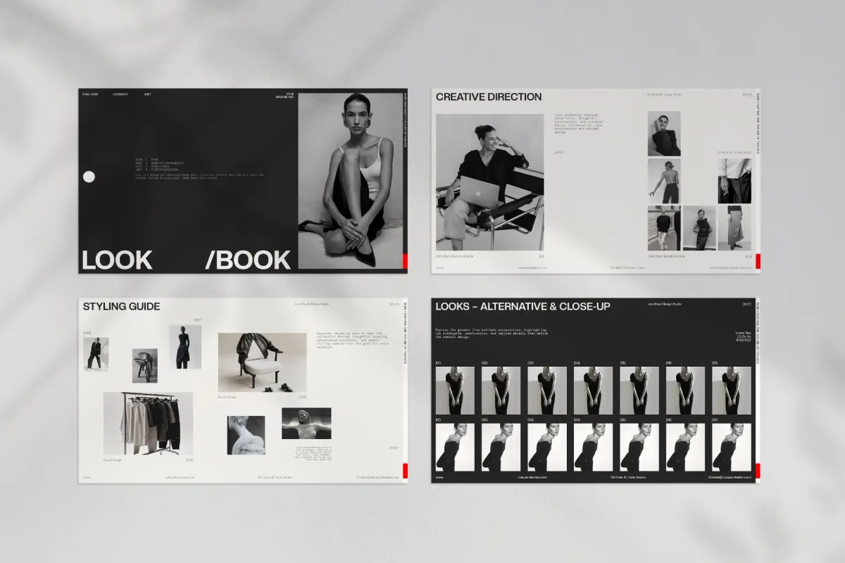 RUBE - LookBook Presentation Template