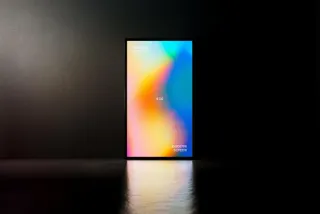 Glowing Screen Mockup