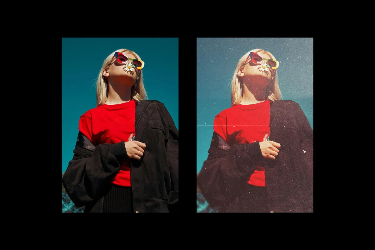 Vintage Aesthetic Photo Effect