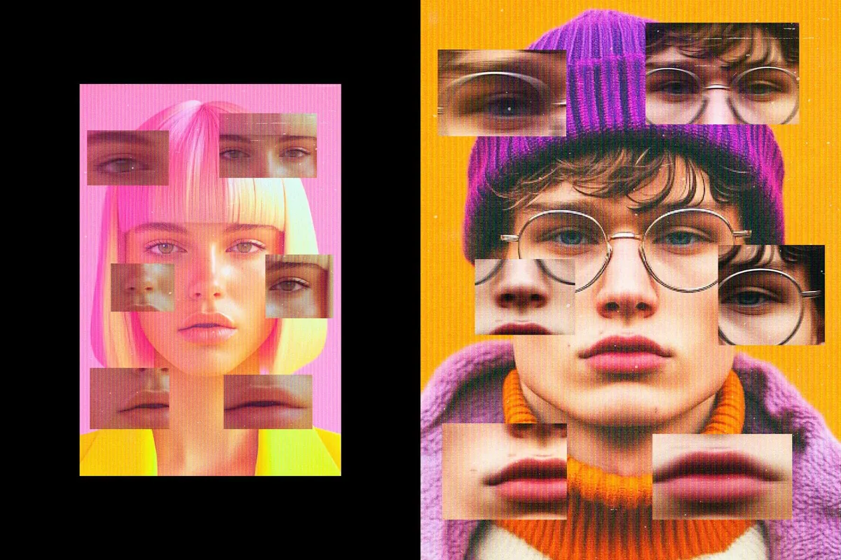Error Screen Photo Effect