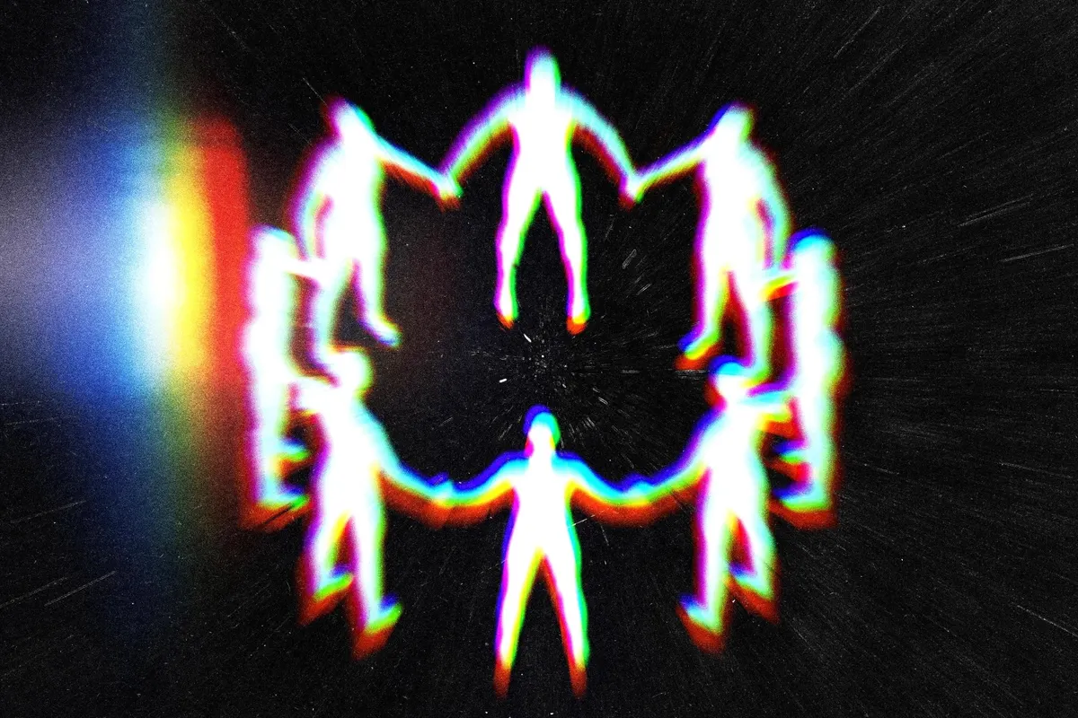 Glitch Distort Text Effect