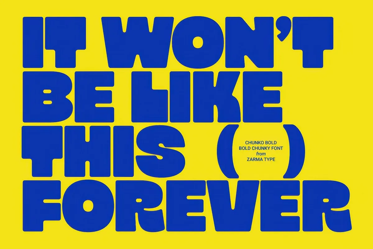 Chunko Bold Sans Serif