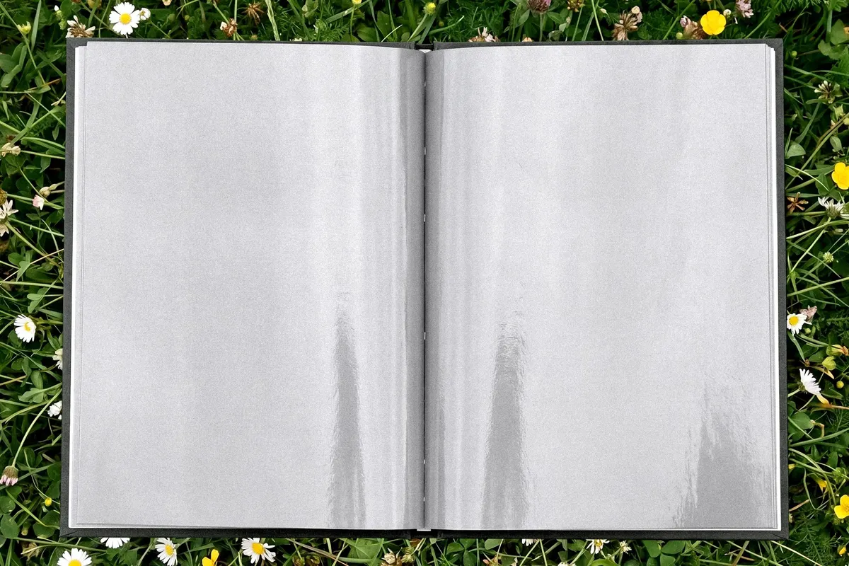Open Book Spread Mockup