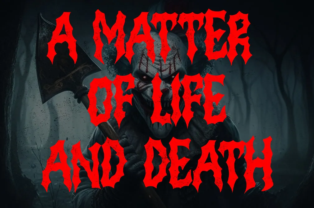 Murder Danger — Horror Font