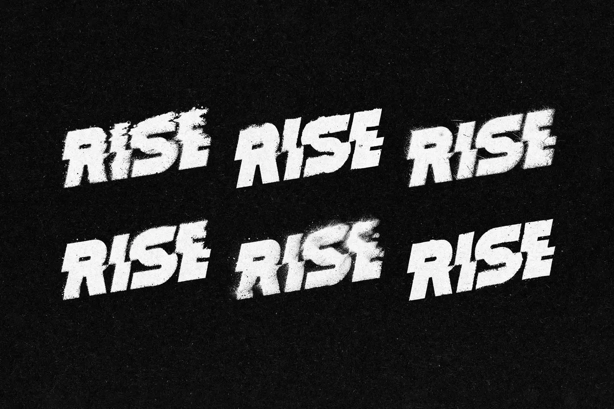 Dust Distortion Text & Logo Effect