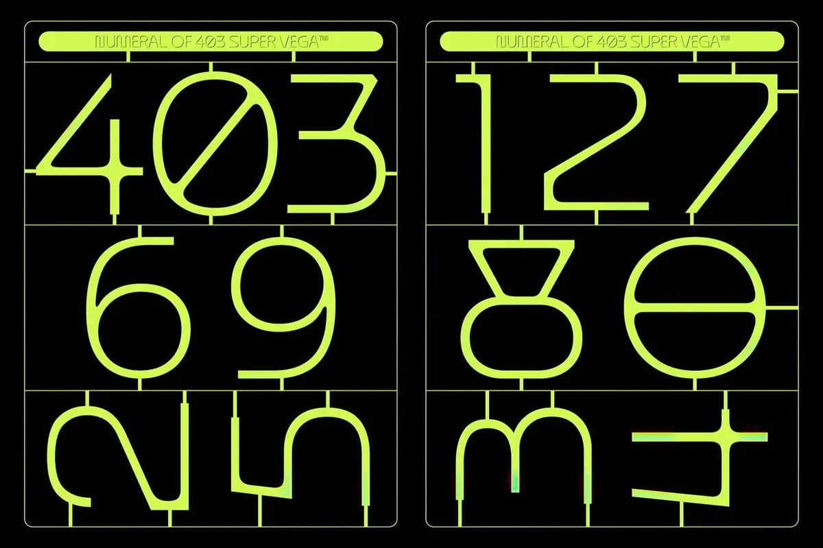 403 Super Vega Sans Serif