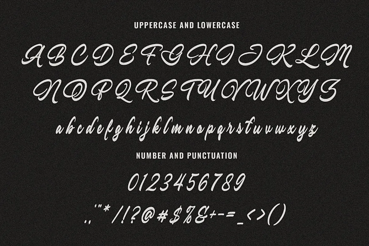 Almanta – A Stylish Bold Script Font