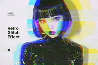 Glitch Retro Photo Effect