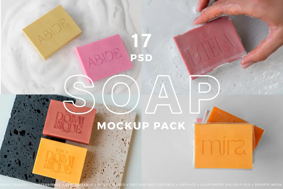 Soap Mockup Pack
