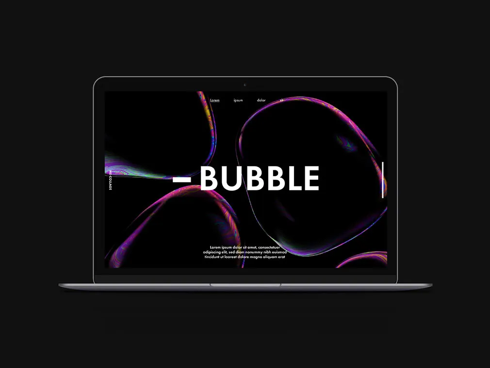 Transparent Soap Bubbles
