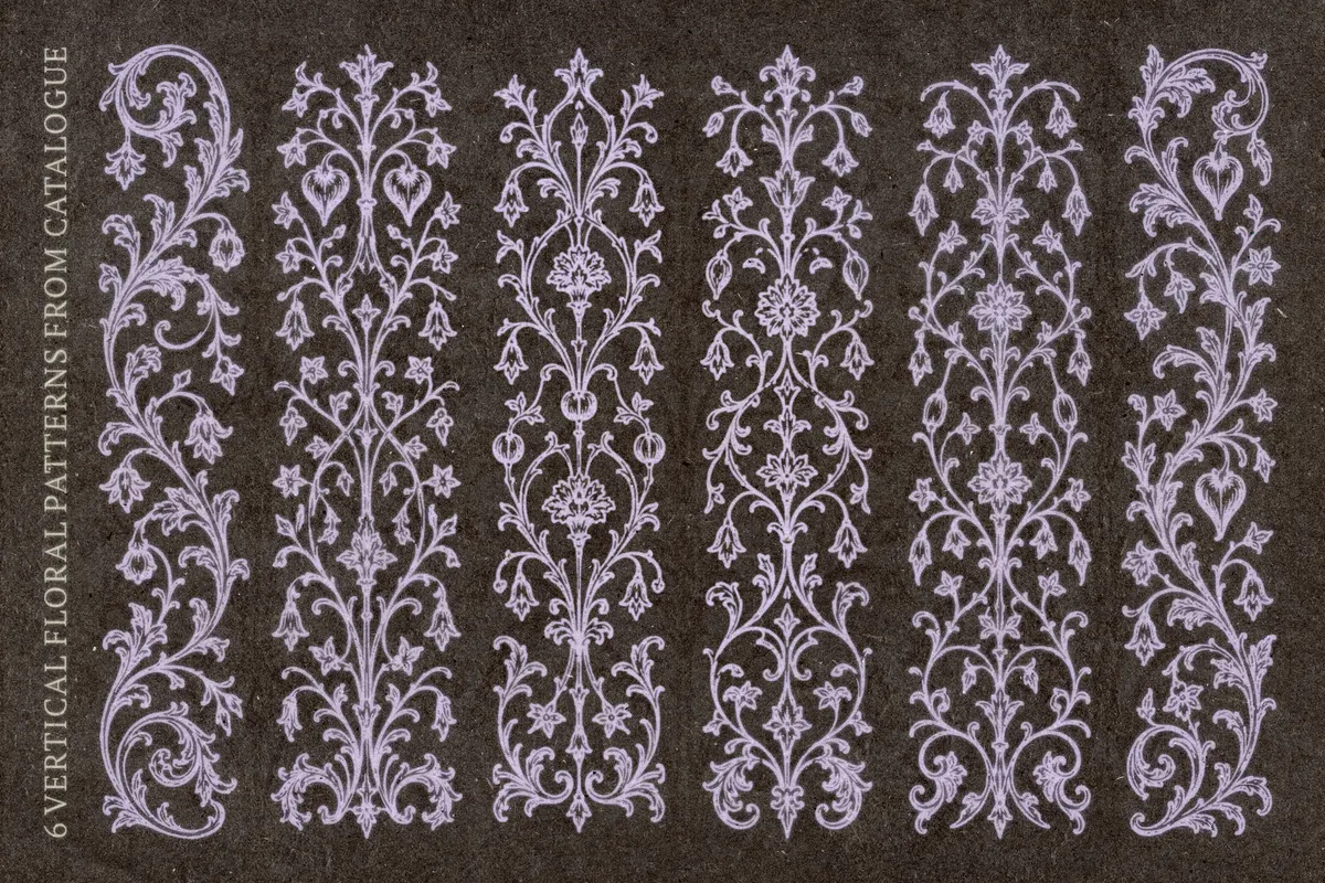 Floral Gothic Ornaments