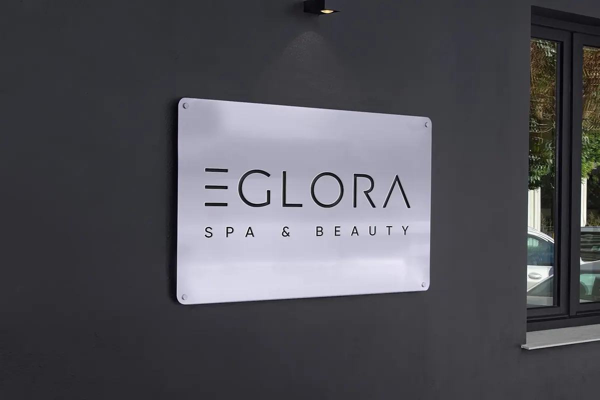 Storefront Plaque Sign Mockup