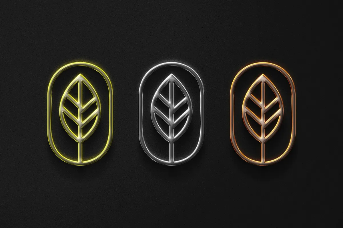 Deluxe Realistic Chrome Mockups