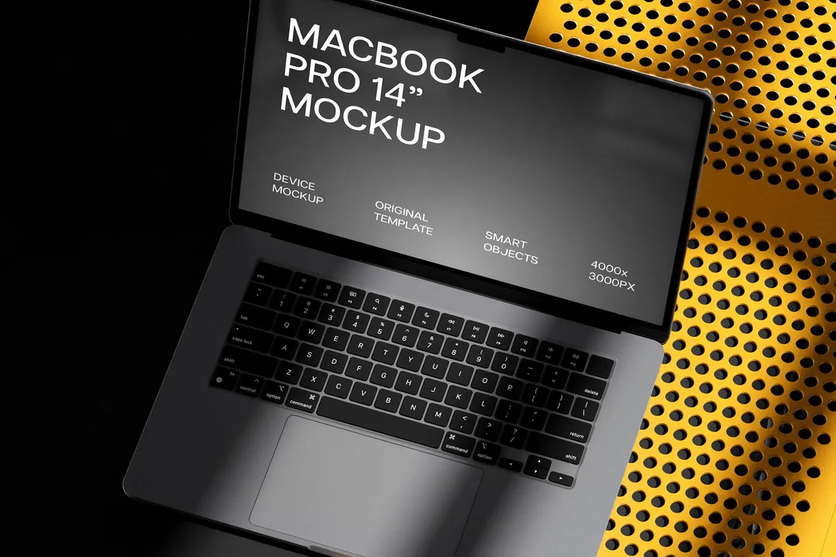 Macbook Pro 14" Mockups
