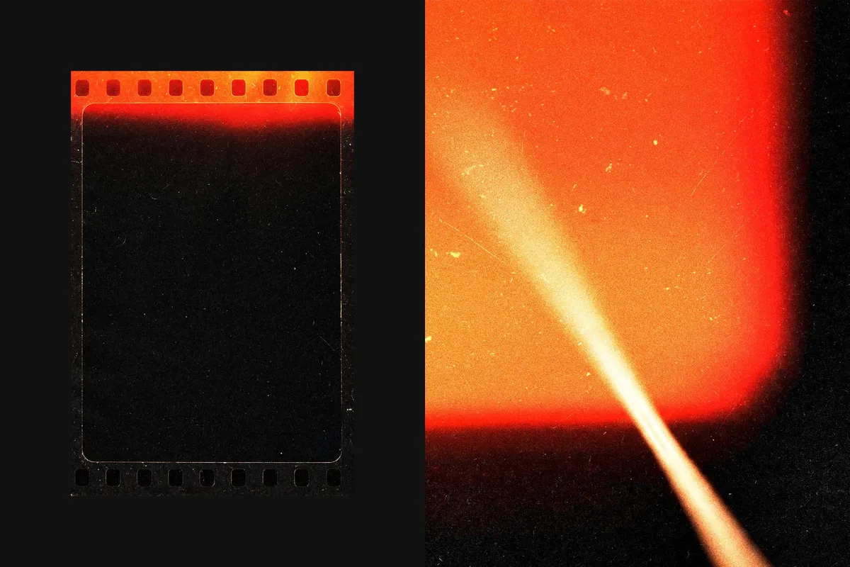 Old Film Burn Overlay Bundle