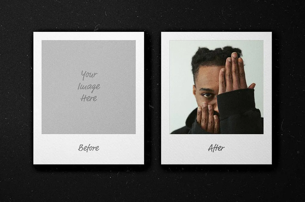 Polaroid Frame Mockup Vol.1