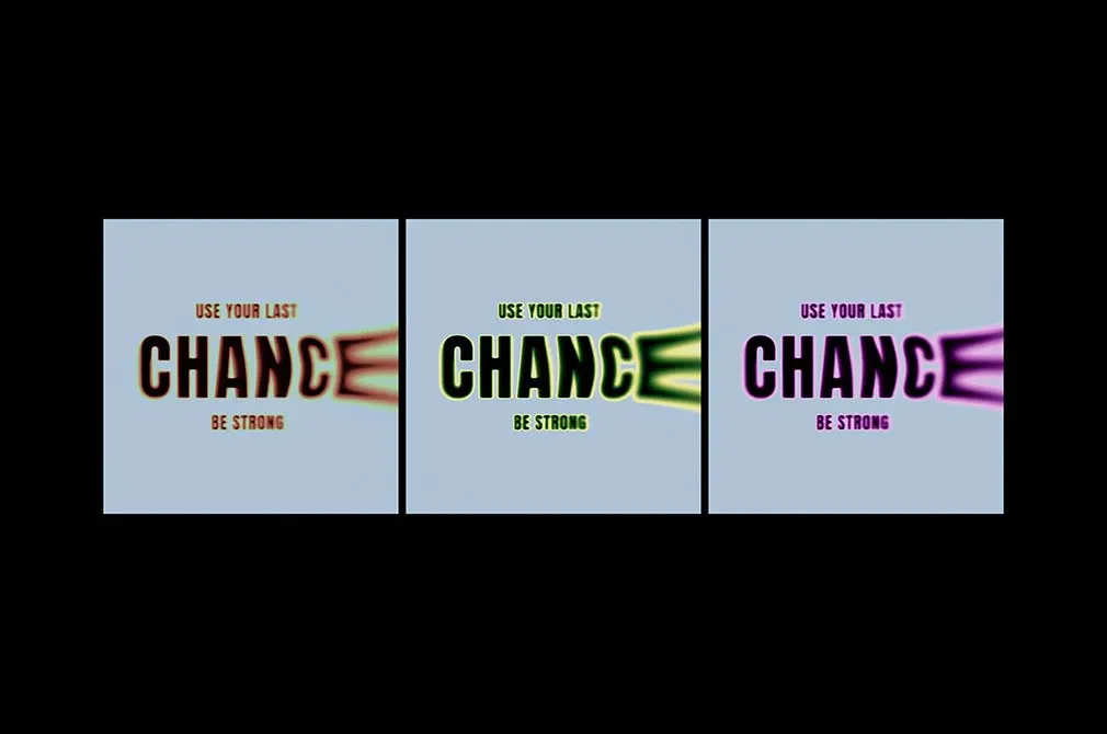 Leaking Text Effect