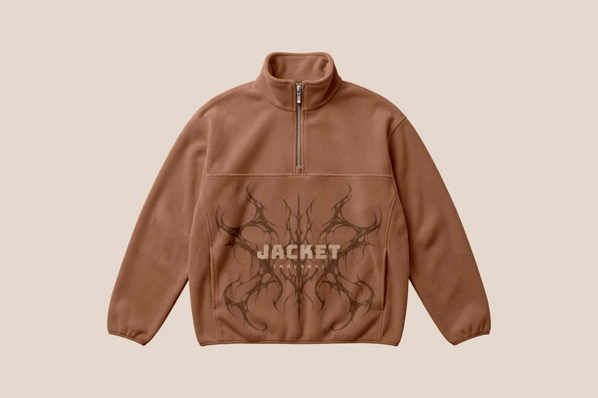 Fleece Jacket Mockup
