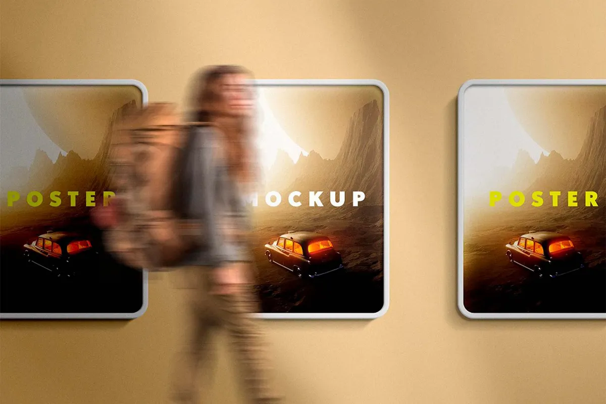 Lightbox Poster Mockup Vol.2