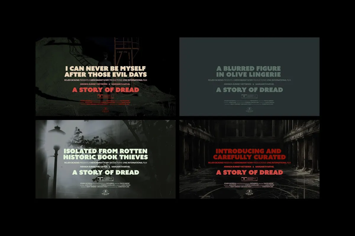Horror Film Titles Collection